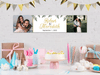 Personalised Wedding Dual Photo Banner