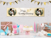 Personalised Wedding Dual Photo Banner