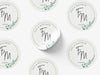 Personalised Round Wedding Sticker Labels, Party bag, logo stickers