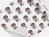 Personalised Birthday Face photo Gift Wrap/Wrapping Paper