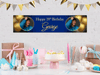 Personalised Birthday Dual Photo Banner