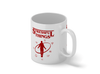 Personalised 'Stressful Things' funny spoof mug