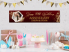 Personalised Anniversary Photo Banner