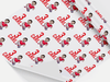 Personalised Birthday face photo soccer themed Gift Wrap/Wrapping Paper