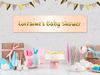 Personalised Baby Shower Banner