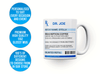 Personalised prescription mug