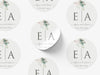 Personalised Round Wedding Sticker Labels, Party bag, logo stickers
