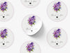 Personalised Round Wedding Sticker Labels, Party bag, logo stickers