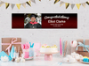 Personalised Graduation Photo Banner