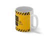 Personalised 'Warning, may start talking about Politics' mug