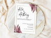 Personalised Minimalist Wedding Invitations with Envelopes