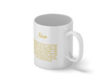 Personalised Chinese Horoscope Year of The Snake Zodiac Mug
