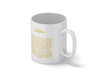 Personalised Chinese Horoscope Year of The Goat Zodiac Mug