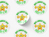 Personalised Round Teacher Sticker Labels, student sticker, school sticker