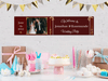 Personalised Wedding Photo Banner
