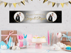 Personalised Anniversary Dual Photo Banner