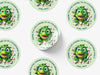 Personalised Round Birthday Sticker Labels, party label, surprise party, birthday label, kids sticker