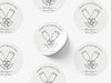 Personalised Round Birthday Sticker Labels, party label, surprise party, birthday label