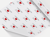 Personalised Valentines Gift Wrap/Wrapping Paper