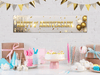 Personalised Anniversary Banner