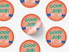 Personalised Round Teacher Sticker Labels, student sticker, school sticker