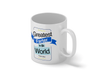 Personalised 'Greatest Farter in the World' funny spoof mug