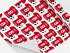 Personalised soccer themed Gift Wrap/Wrapping Paper