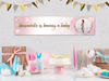 Personalised Baby shower Photo Banner