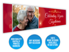 Personalised Anniversary Photo Banner
