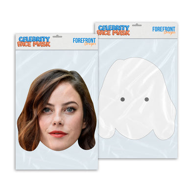 Personalised funny Celebrity face mask Kaya Scodelario ready to wear,  fun party gifts unique for fans, novelty face masks