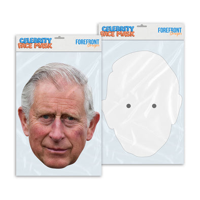 Personalised funny Celebrity face mask King Charles III ready to wear,  fun party gifts unique for fans, novelty face masks