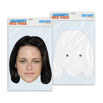 Personalised funny Celebrity face mask Kristen Stewart ready to wear,  fun party gifts unique for fans, novelty face masks