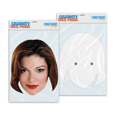 Personalised funny Celebrity face mask Laura Harring ready to wear,  fun party gifts unique for fans, novelty face masks