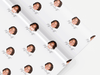 Personalised Birthday Face photo Gift Wrap/Wrapping Paper