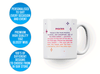 Personalised Zodiac star sign Pisces mug, custom mug, birthday gift