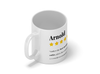 Personalised 5 Star Name Funny Mug