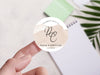 Personalised Round Wedding Sticker Labels, Party bag, logo stickers