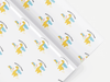 Personalised Kids Dinosaur themed Gift Wrap/Wrapping Paper