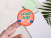 Personalised Round Teacher Sticker Labels, student sticker, school sticker