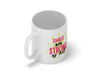 Personalised 'females are strong' mug