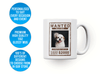 Personalised pet dog wanted mug