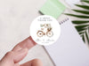 Personalised Round Wedding Sticker Labels, Party bag, logo stickers