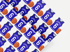 Personalised Birthday basketball themed Gift Wrap/Wrapping Paper