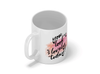 Personalised 'you look lovely today' mug