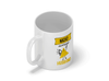 Personalised 'nacho average husband' mug