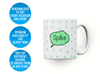 Personalised pet dog animal lover mug
