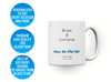Personalised Star map Where we first met, Galaxy Night Sky Keepsake Gift mug