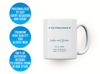 Personalised Star map, Galaxy Night Sky Keepsake Gift mug