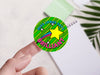 Personalised Round Teacher Sticker Labels, student sticker, school sticker