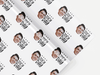 Personalised Birthday Face photo Gift Wrap/Wrapping Paper
